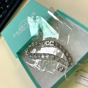 Brand New Never Worn Park Lane Mini Tennis Impression Bracelet